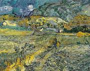 Vincent Van Gogh Landscape at Saint-Remy china oil painting artist
